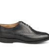 Norfolk Brogue Oxford City Shoe - Black