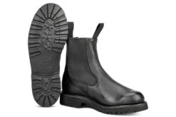 Paula Chelsea Boot - Olivvia Deerskin - Black -Chic Shoes Store paula chelsea boot olivvia deerskin black 947877