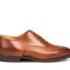 Regent Plain Toecap Oxford City Shoe - Beechnut