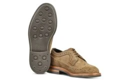 Richard Longwing Brogue - Peanut Reverse Suede 9 Richard Longwing Brogue - Peanut Reverse Suede -Chic Shoes Store richard longwing brogue peanut reverse suede 547097
