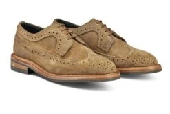 Richard Longwing Brogue - Peanut Reverse Suede 7 Richard Longwing Brogue - Peanut Reverse Suede -Chic Shoes Store richard longwing brogue peanut reverse suede 892836