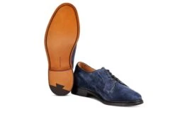 Robert Derby Shoe - Denim Suede 9 Robert Derby Shoe - Denim Suede -Chic Shoes Store robert derby shoe denim suede 578003
