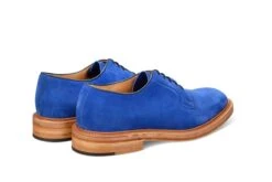 Robert Derby Shoe - Electric Blue Castorino Suede 8 Robert Derby Shoe - Electric Blue Castorino Suede -Chic Shoes Store robert derby shoe electric blue castorino suede 885407
