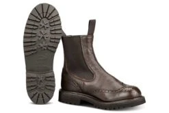 Silvia Country Dealer Boot - Olivvia Deerskin - Brown -Chic Shoes Store silvia country dealer boot olivvia deerskin brown 762016