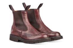 Silvia Country Dealer Boot - Olivvia Deerskin - Burgundy 7 Silvia Country Dealer Boot - Olivvia Deerskin - Burgundy -Chic Shoes Store silvia country dealer boot olivvia deerskin burgundy 184322