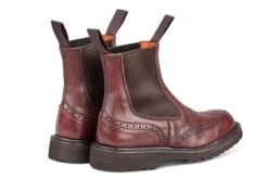 Silvia Country Dealer Boot - Olivvia Deerskin - Burgundy 8 Silvia Country Dealer Boot - Olivvia Deerskin - Burgundy -Chic Shoes Store silvia country dealer boot olivvia deerskin burgundy 990673