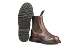 Silvia Country Dealer Boot - Olivvia Deerskin - Chestnut Burnished -Chic Shoes Store silvia country dealer boot olivvia deerskin chestnut burnished 236067