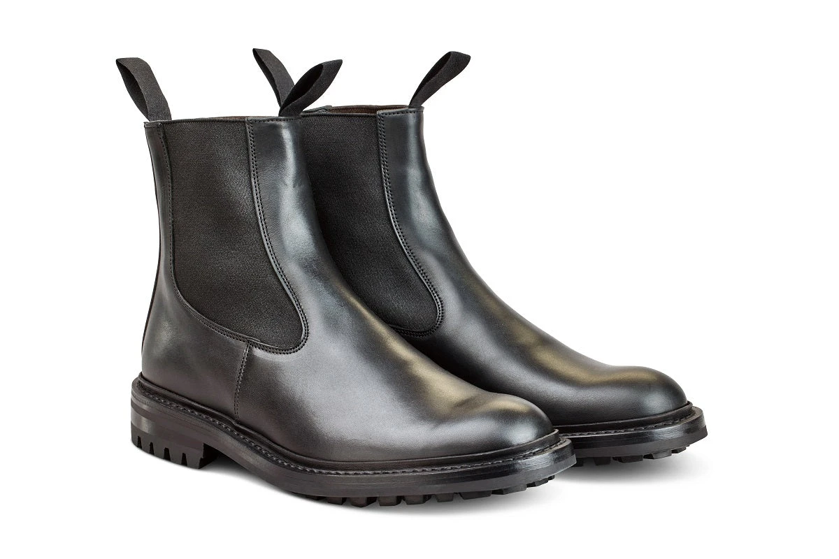 Stephen Chelsea Boot - Black Olivvia Oiled 3 Stephen Chelsea Boot - Black Olivvia Oiled - Image 3