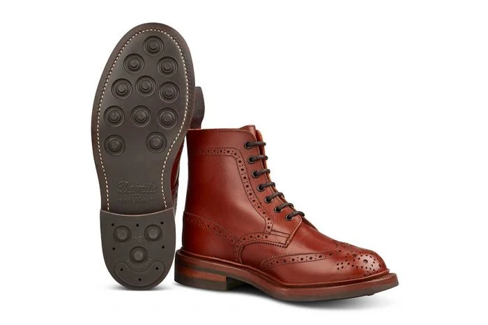 Stephy Brogue Boot - MARRON ANTIQUE 6 Stephy Brogue Boot - MARRON ANTIQUE - Image 6