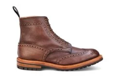 Chic Shoes Store 3 Stow Country Boot - Brown Scotch Grain