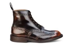 Chic Shoes Store 12 Stow Country Boot - Brown/Tan Bookbinder