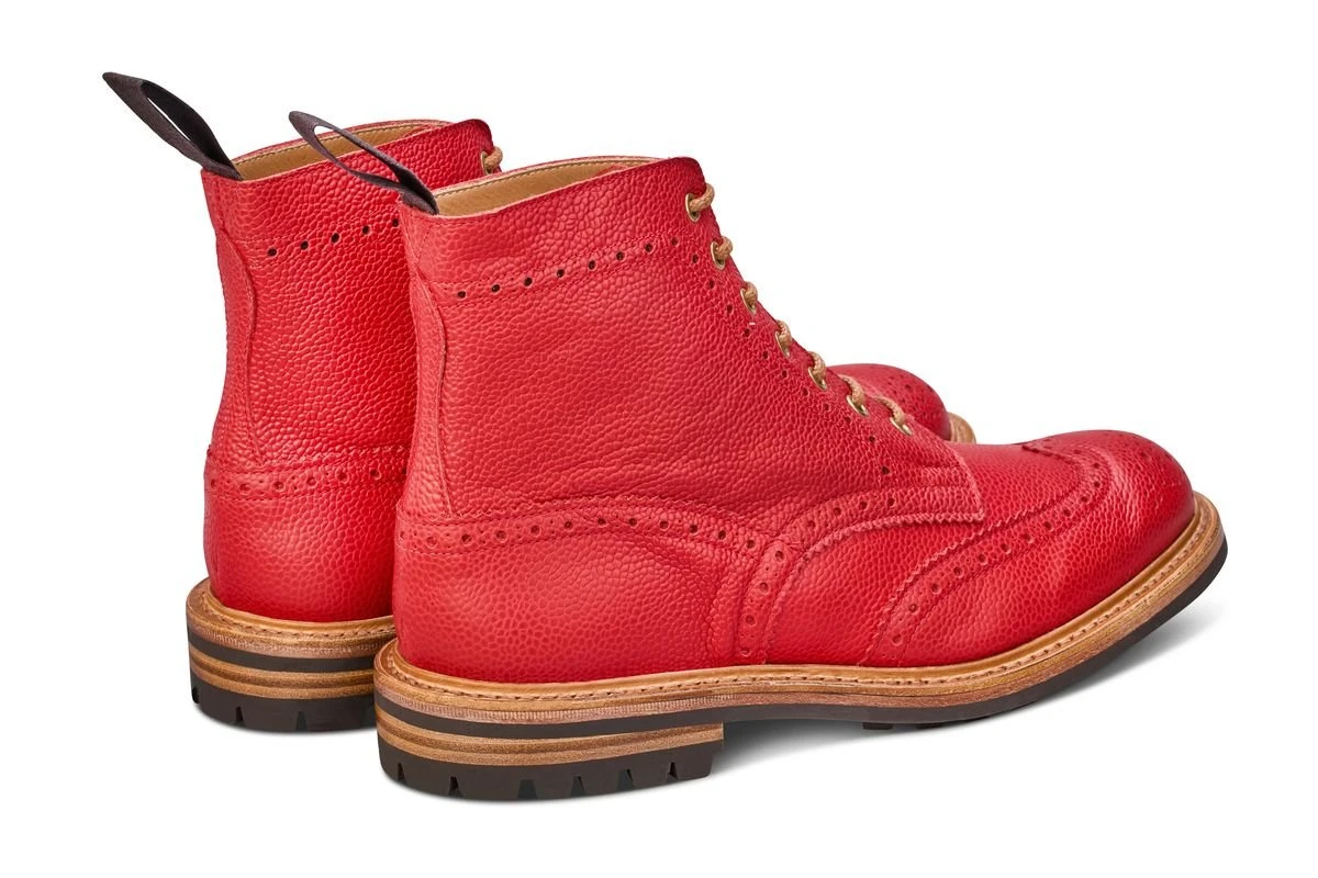 Stow Country Boot - Red Scotch Grain 3 Stow Country Boot - Red Scotch Grain - Image 3