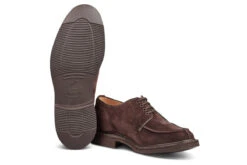 Stuart Apron Front Derby Shoe - Coffee Suede 9 Stuart Apron Front Derby Shoe - Coffee Suede -Chic Shoes Store stuart apron front derby shoe coffee suede 437790