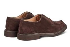 Stuart Apron Front Derby Shoe - Coffee Suede 8 Stuart Apron Front Derby Shoe - Coffee Suede -Chic Shoes Store stuart apron front derby shoe coffee suede 456901