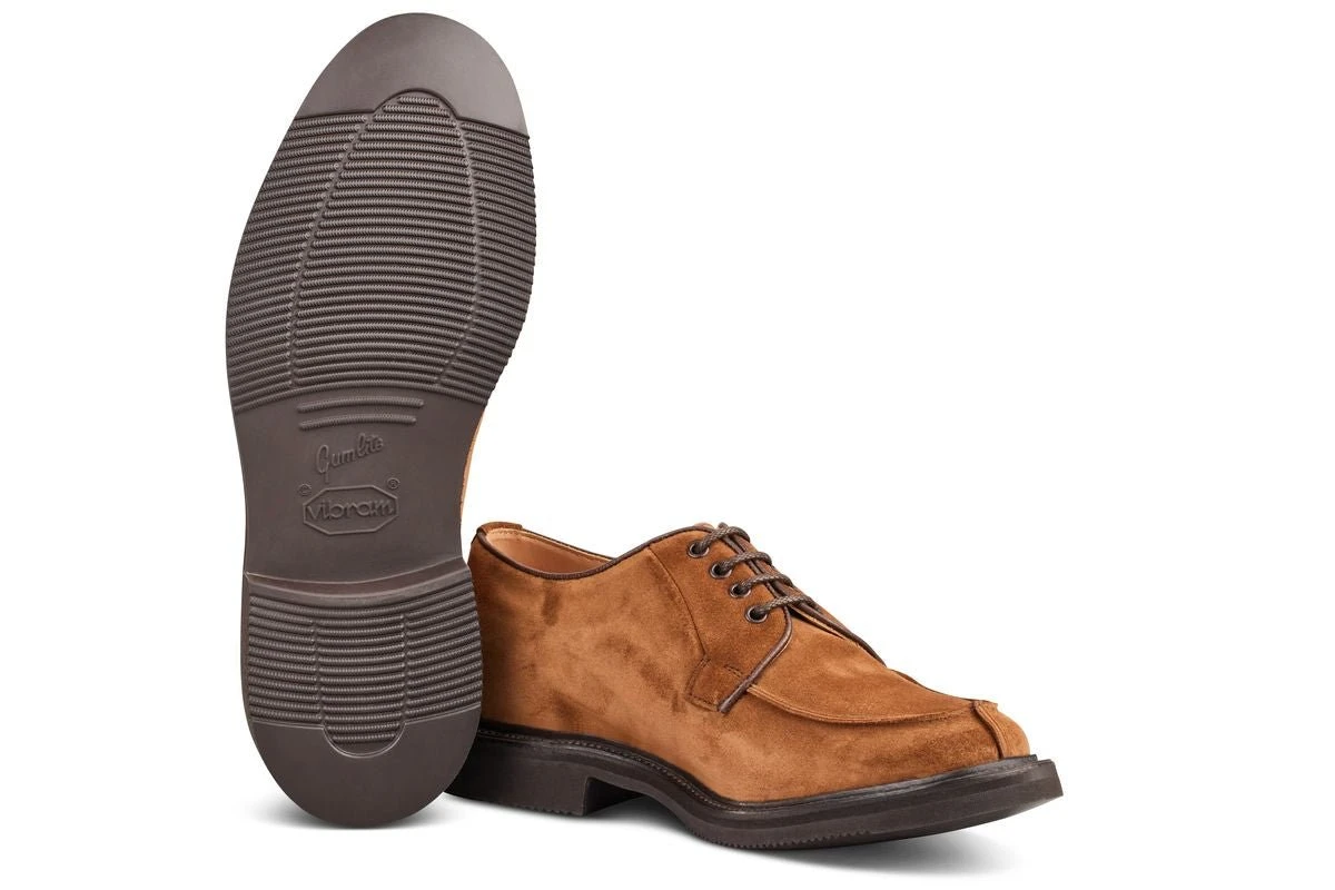 Stuart Apron Front Derby Shoe - Cubana Suede 5 Stuart Apron Front Derby Shoe - Cubana Suede - Image 5