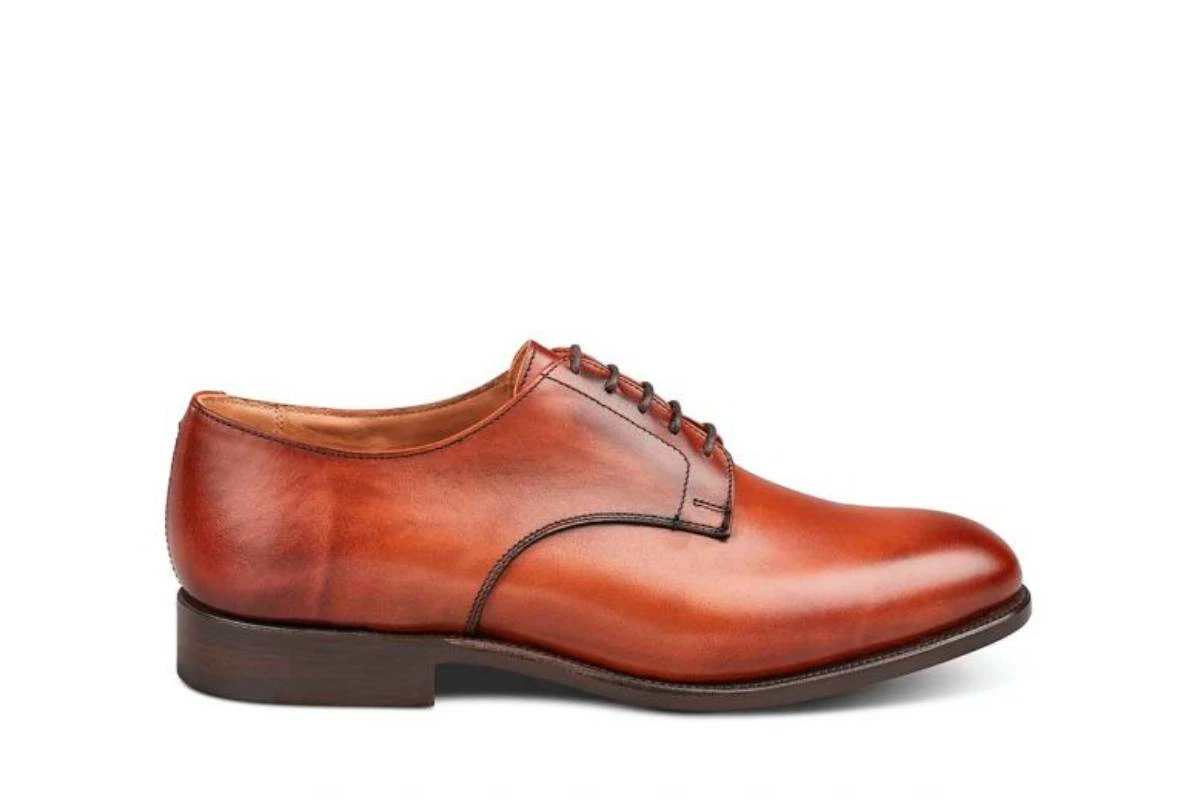 Wiltshire Plain Derby City Shoe - Chestnut 1 Wiltshire Plain Derby City Shoe - Chestnut