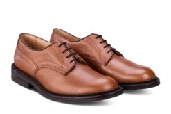 Woodstock Plain Derby Country Shoe - Sienna Scotch Grain 7 Woodstock Plain Derby Country Shoe - Sienna Scotch Grain -Chic Shoes Store woodstock plain derby country shoe sienna scotch grain 394051