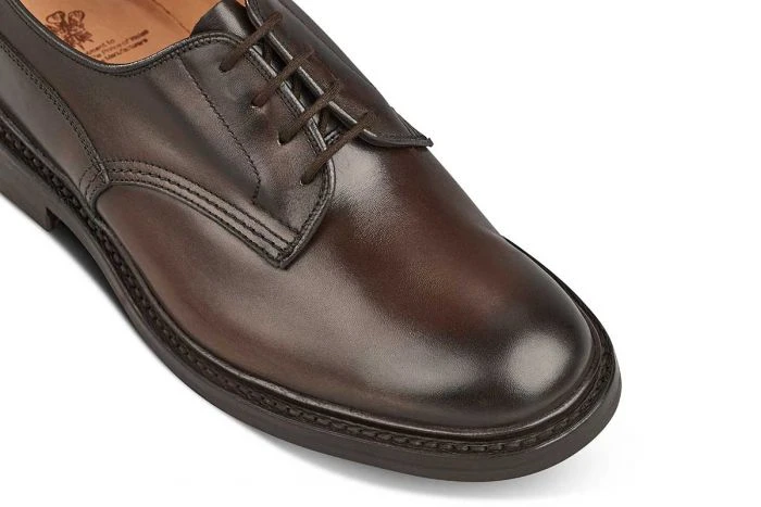 Woodstock Derby Shoe - Espresso Burnished 2 Woodstock Derby Shoe - Espresso Burnished - Image 2