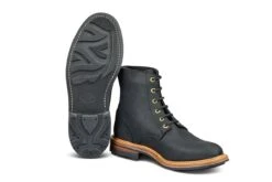 Wychwood Logger Boot - Black Horween Chamois (Tricker's Exclusive) 9 Wychwood Logger Boot - Black Horween Chamois (Tricker's Exclusive) -Chic Shoes Store wychwood logger boot black horween chamois 333848