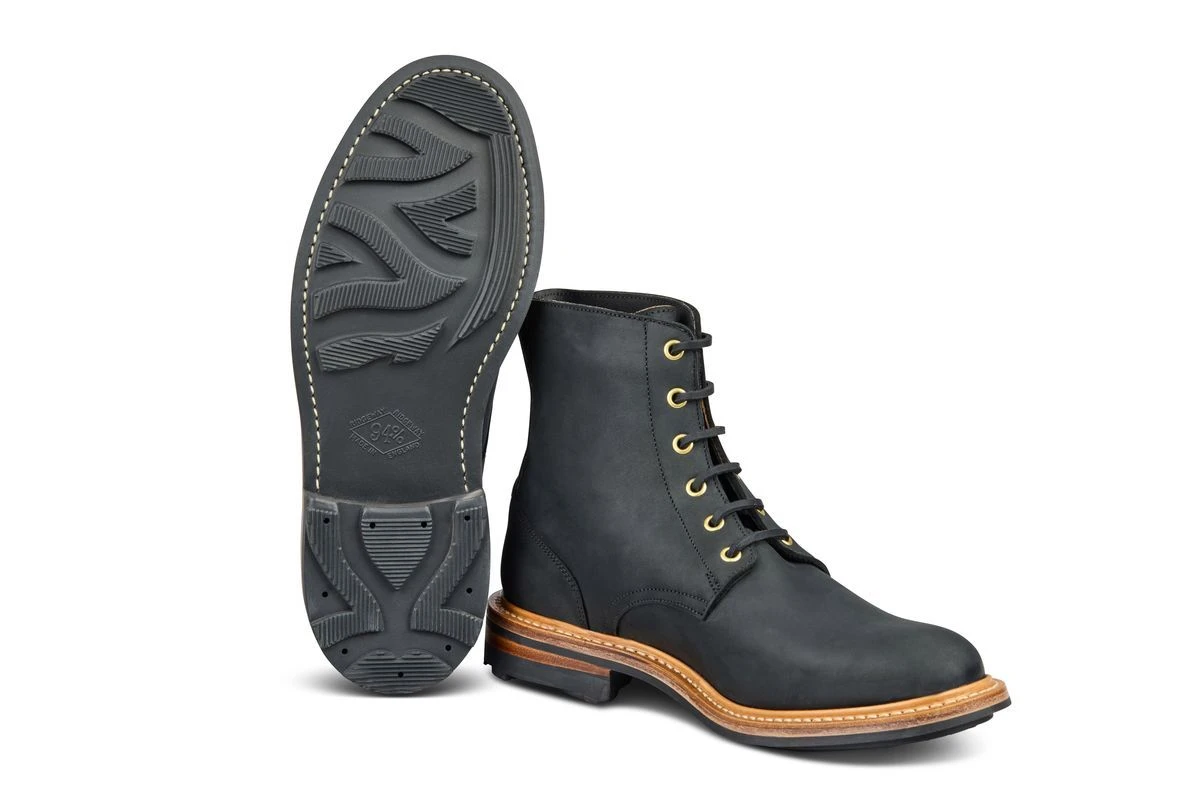 Wychwood Logger Boot - Black Horween Chamois (Tricker's Exclusive) 5 Wychwood Logger Boot - Black Horween Chamois (Tricker's Exclusive) - Image 5