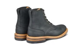Wychwood Logger Boot - Black Horween Chamois (Tricker's Exclusive) 8 Wychwood Logger Boot - Black Horween Chamois (Tricker's Exclusive) -Chic Shoes Store wychwood logger boot black horween chamois 712207
