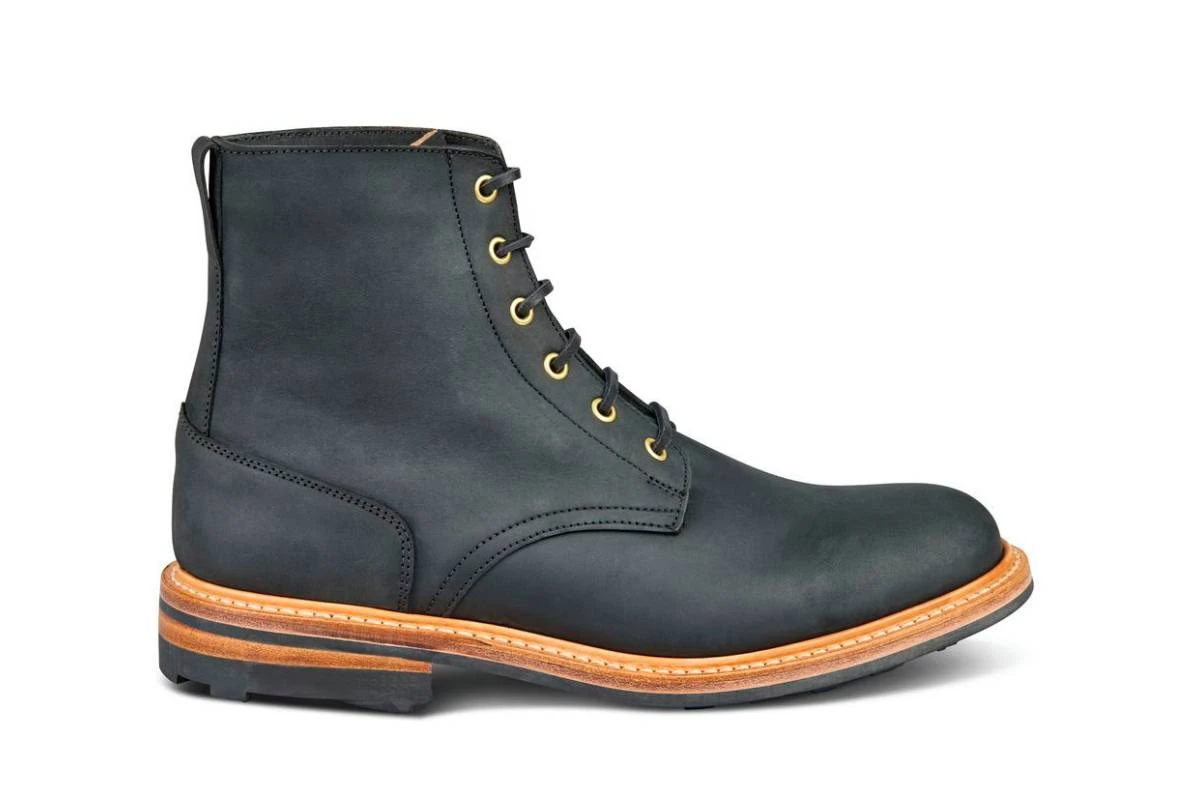 Wychwood Logger Boot - Black Horween Chamois (Tricker's Exclusive) 1 Wychwood Logger Boot - Black Horween Chamois (Tricker's Exclusive)