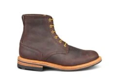 Chic Shoes Store 13 Wychwood Logger Boot - Fudge Horween Chamois (Tricker's Exclusive)