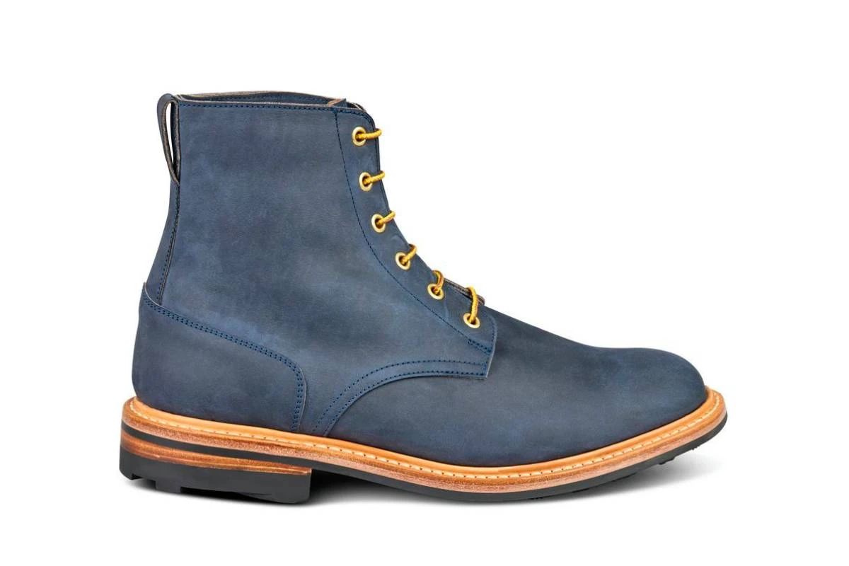 Wychwood Logger Boot - Navy Horween Chamois (Tricker's Exclusive) 1 Wychwood Logger Boot - Navy Horween Chamois (Tricker's Exclusive)